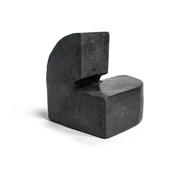 Resting sculpture in black