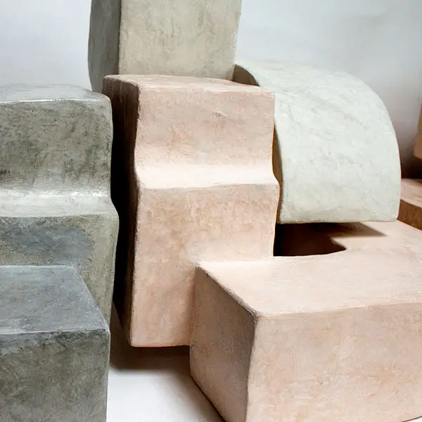 Close-up of finishes