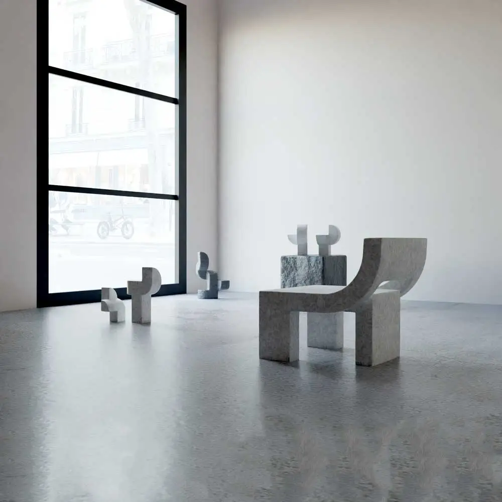 One-piece chair