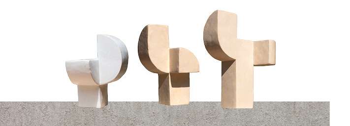 Row of shapes
